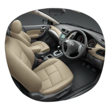 Nissan Sunny 2017 interior sticker