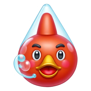 Cinematic Realistic Bubble O'Bill Pop Culture Emoji, featuring a quirky, playful portrayal of an iconic Aussie character rendered with vibrant textures and fun dynamic lighting. sticker