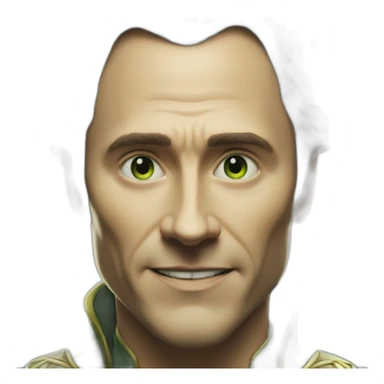 Loki as god of multiverse sticker