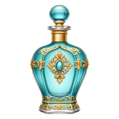 bottle of perfume exquisite large takes all the space sticker