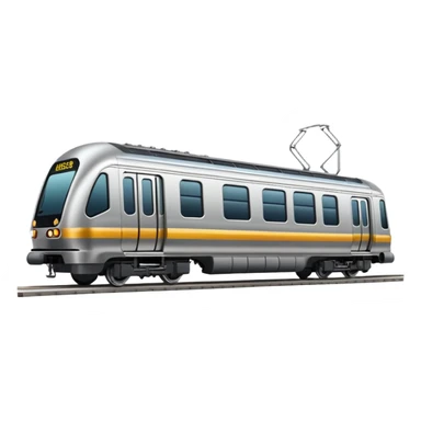 Metro image. View left Side. sticker