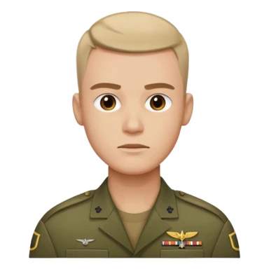 Não falei chapéu militar, e sim corte de cabelo sticker