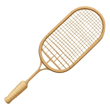 badminton shuttle made of wheat sticker