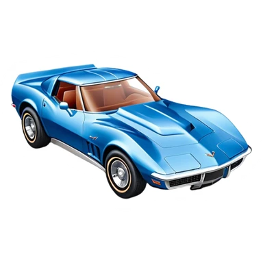 Corvette stingray 1969 sticker