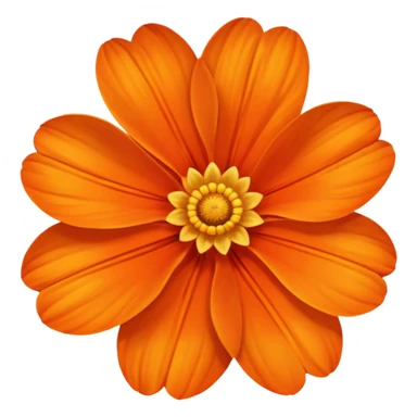 Cempasúchil flower sticker