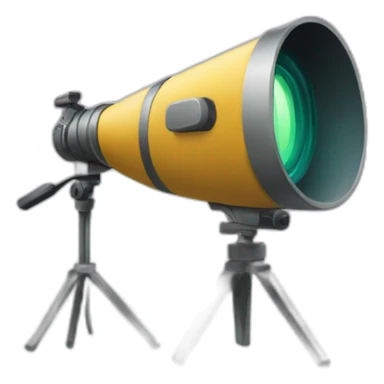 cámara con trípode sticker