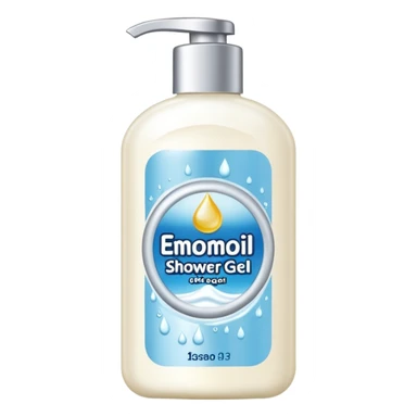 White Shower Gel sticker