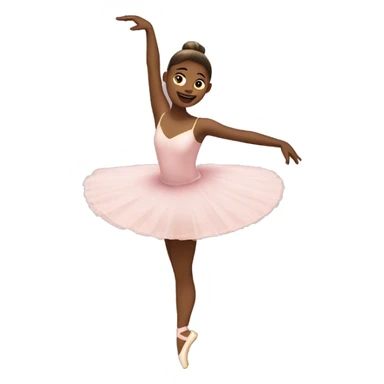 ballerina spinning like a human top  sticker