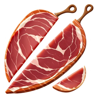 Iberian ham, Spanish jamón ibérico sticker
