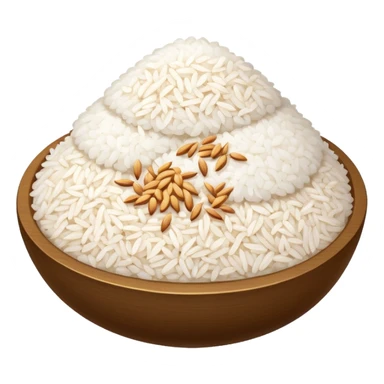  pure white rice,  sticker