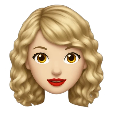 taylor swift red sticker
