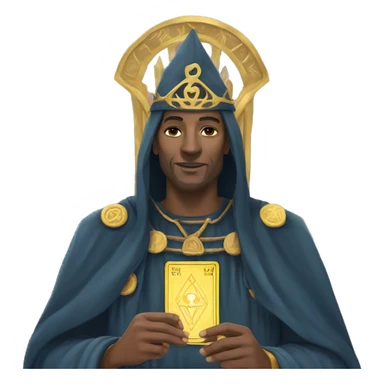 tarot card hierophant sticker