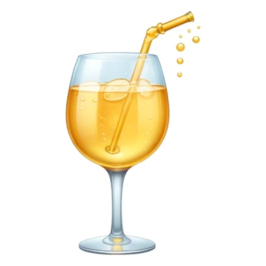 spritz in a glass with no orange sticker