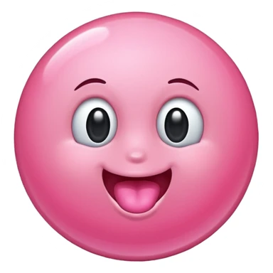 Burbuja de chicle rosado  sticker