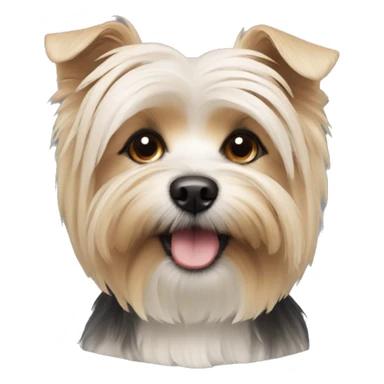 Morkie dog sticker