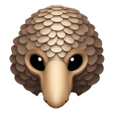  pangolin mask sticker