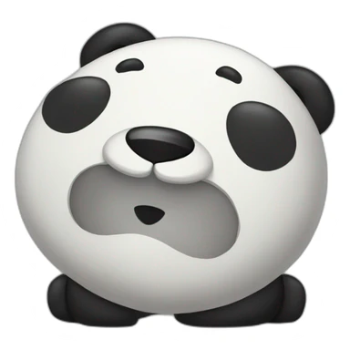 I miss you panda sticker