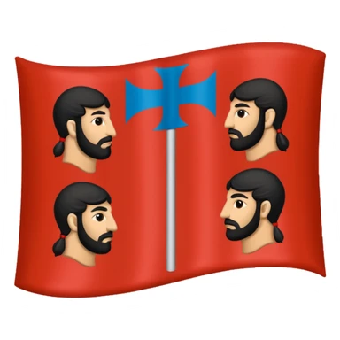 Flag of sardegne  sticker