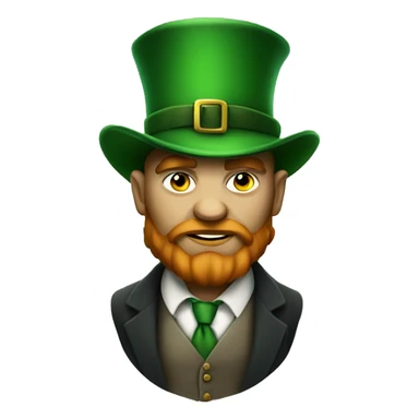 Gangster leprechauns  sticker