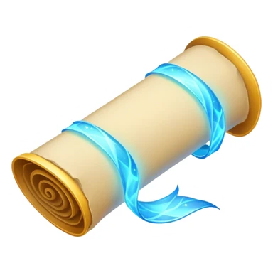 A magical scroll with glowing edges, partially unfurled
Sparkles or light effects around the edges
Represents progression and learning
Color scheme: Parchment yellow with ethereal blue glow sticker