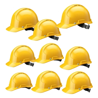 yellow Safety Helmets sticker