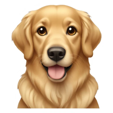 Golden retriever Bambi  sticker