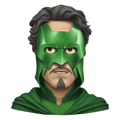 robert downey jr as victor von doom sticker
