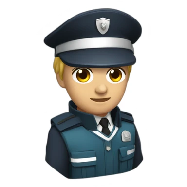 warden from r6 sticker