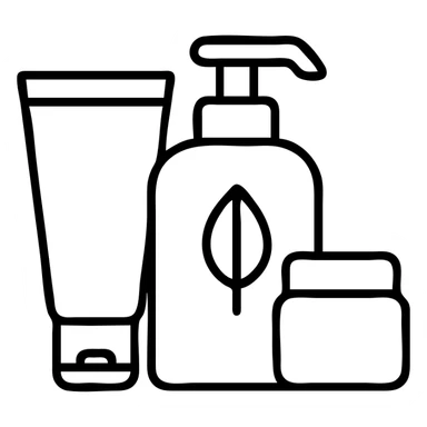 skincare products sticker