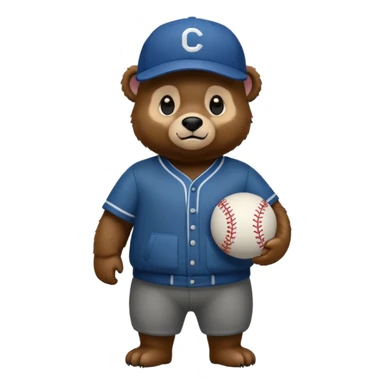 black Bear with cap sticker