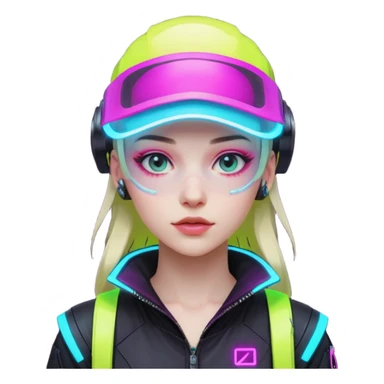 rebekka from cyberpunk edgerunners sticker