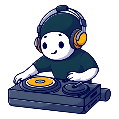 Dj sticker