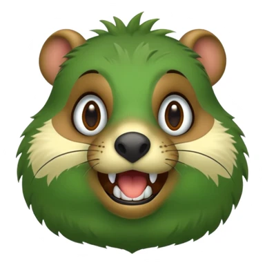 I want it to be a green gopher sticker