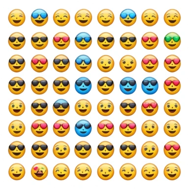 Emoji signe jul sticker