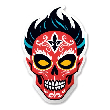Face tattoos  sticker