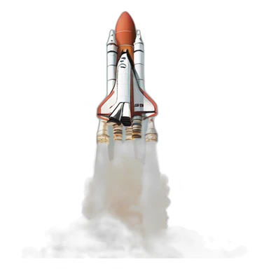 rocket launch sticker