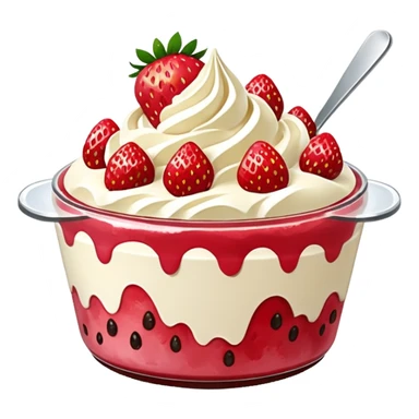 strawberry bingsu sticker