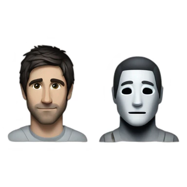 Jake Gyllenhaal and Donnie Darko meet sticker