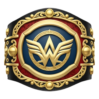 wwe hall of fame belt sticker