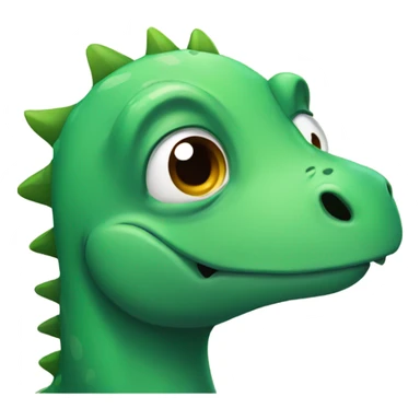 Sad dinosaur  sticker