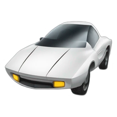 Mecánico de coches futurista sticker