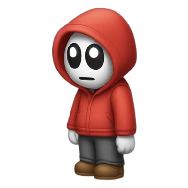 Shy Guy sticker