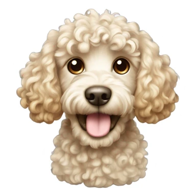 Cockapoo dog sticker