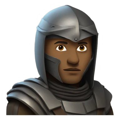 Fremen warrior from the movie dune sticker