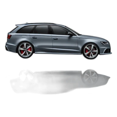 Audi rs6 badge sticker