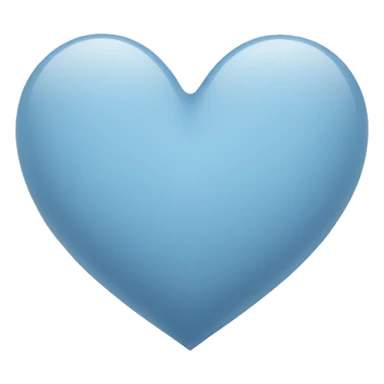Heart-coloured-pastel-grey-blue-shade sticker