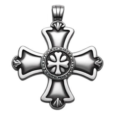 Chrome hearts cross sticker