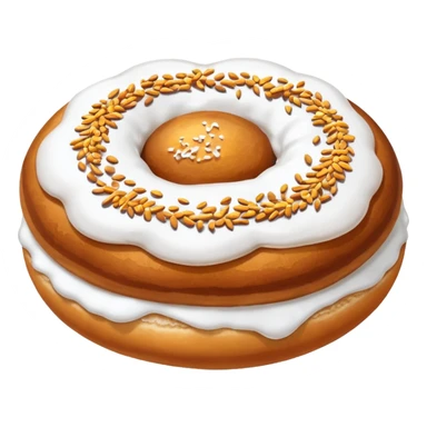 The meal sufganiyot sticker