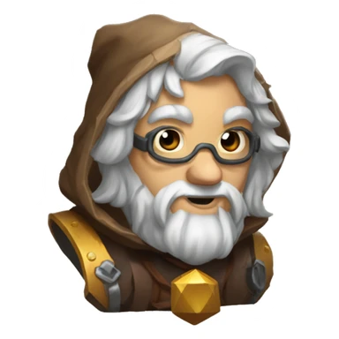 d20 dungeon master screen sticker