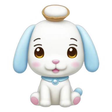 cinnamoroll from hello kitty sticker